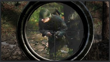 SNIPING BEHIND ENEMY LINES IN HELL LET LOOSE