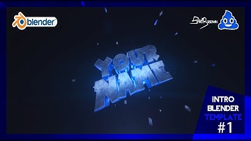 INTRO TEMPLATE BLENDER -FREE BLENDER ONLY #1