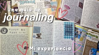 ️Journaling: mi experiencia, diario personal. New chapter 