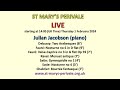 St marys perivale live   julian jacobson piano