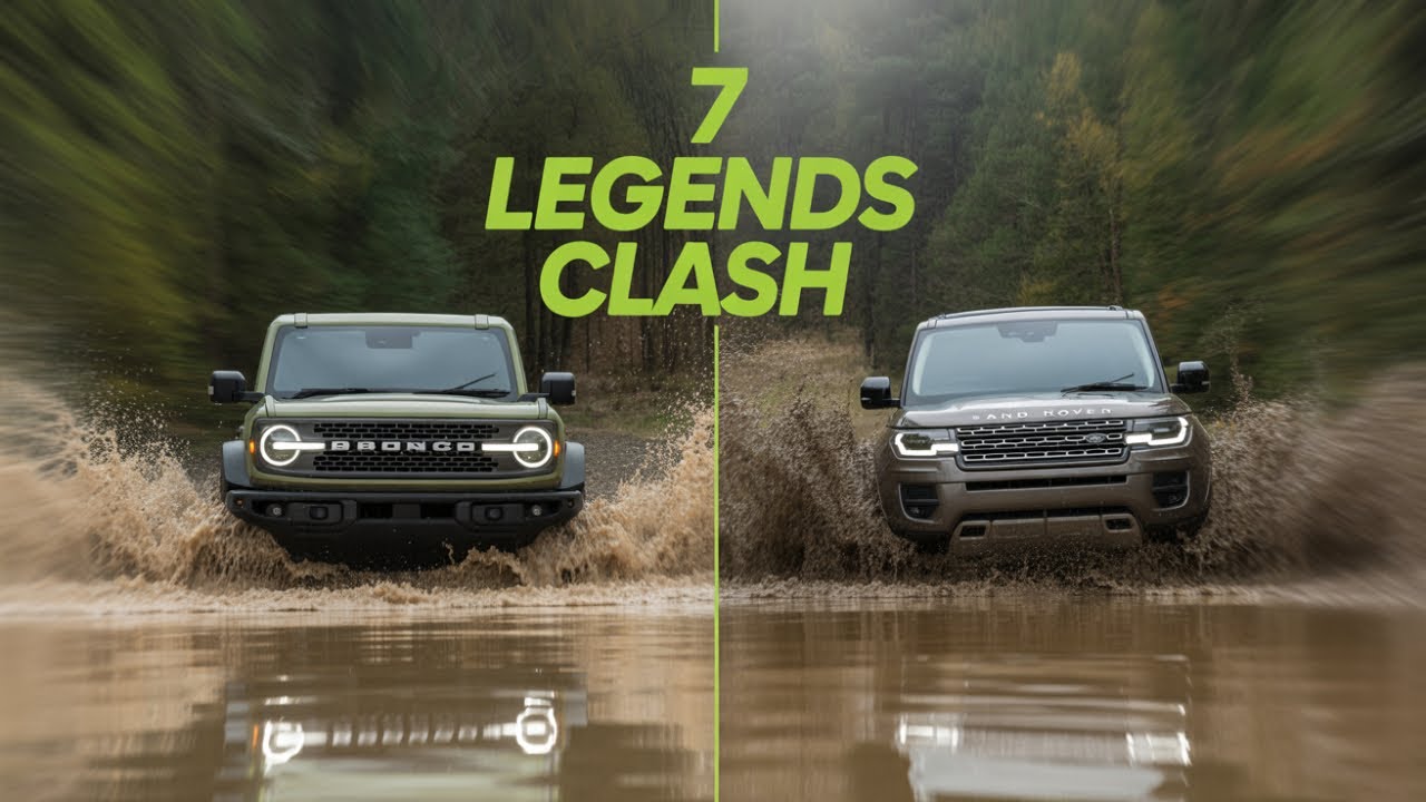 7 SUV légendaires testés sur les pires terrains !