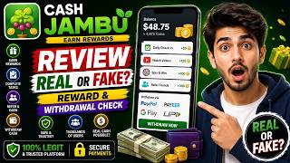 Cash Jambu - Earn Rewards Review: Real or Fake? Reward & Withdrawal Check