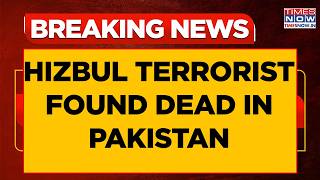 Hizbul Terrorist From Kashmir Operating From Pakistan Found Dead, Who Are Unknown Men Behind Attack?