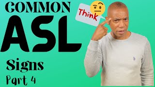 Common ASL Signs part 4. 'ASL for beginners'  |  Learn ASL  |  Learn American Sign Language