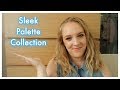 Sleek Palette Collection | All of my Sleek eyeshadow palettes