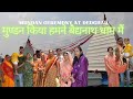 My son shriman mundan ceremony at deoghar  baidyanath dham  baba dham  shrimanshuklavlogs23