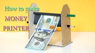 How to make money printer machine | Diy printer machine