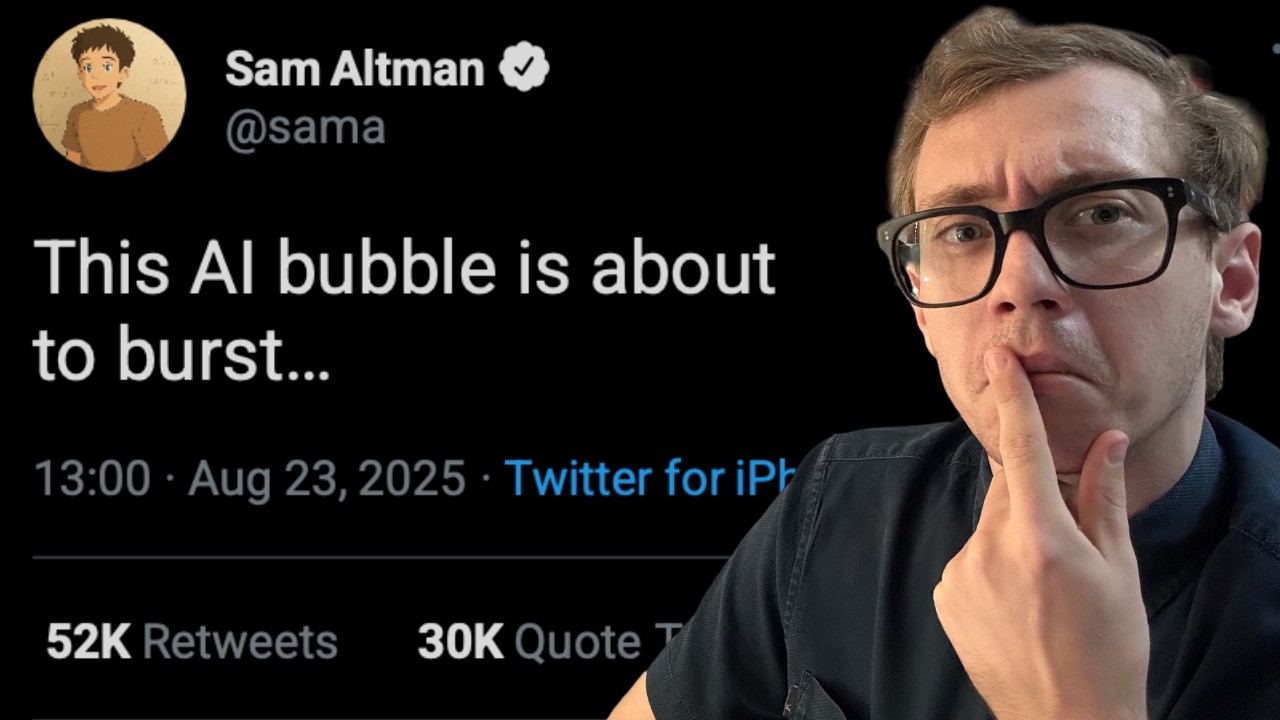 The AI Bubble is About to Pop. Here's What Happens Next. - YouTube