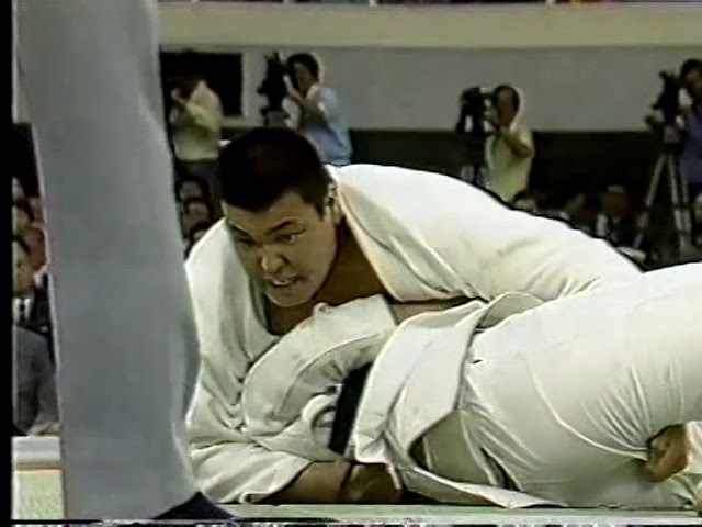 JUDO 1990 All Japan: Naoya Ogawa 小川 直也 (JPN) Toshihiko Koga