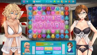 Huniepop 2 Double Date / Jessie and Brooke Date + Bonus Round (4K)