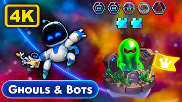 Ghouls and Bots – All Bots + Puzzle Pieces Walkthrough I Astro Bot [4K]