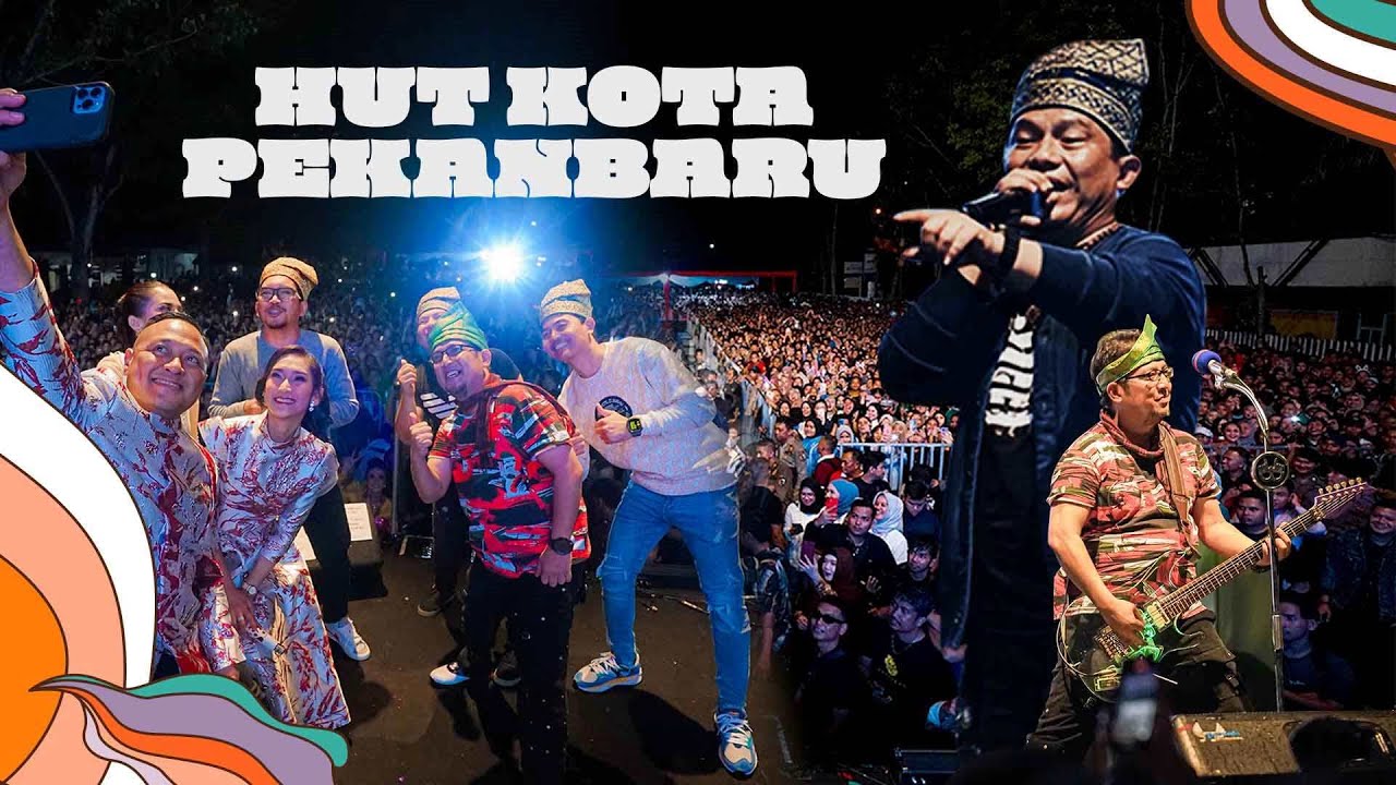 PERFORM WALI DI HUT PEKANBARU SEMPAT MATI LAMPU