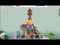 Building a Tower on Top of the Building in Minecraft #buildingadventures #building #craft #gaming