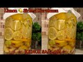 Limon 🍋 Sirkesi(Limon Sirkesi Nasıl Kurulur)Evde Limon Sirkesi Kurulumu/Şifa Deposu Limon Sirkesi