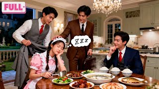 Tak Ada Yang Peduli 3 CEO Lapar Pulang Malam, Hanya Gadis Miskin Siapkan Makanan & Tunggu Mereka!