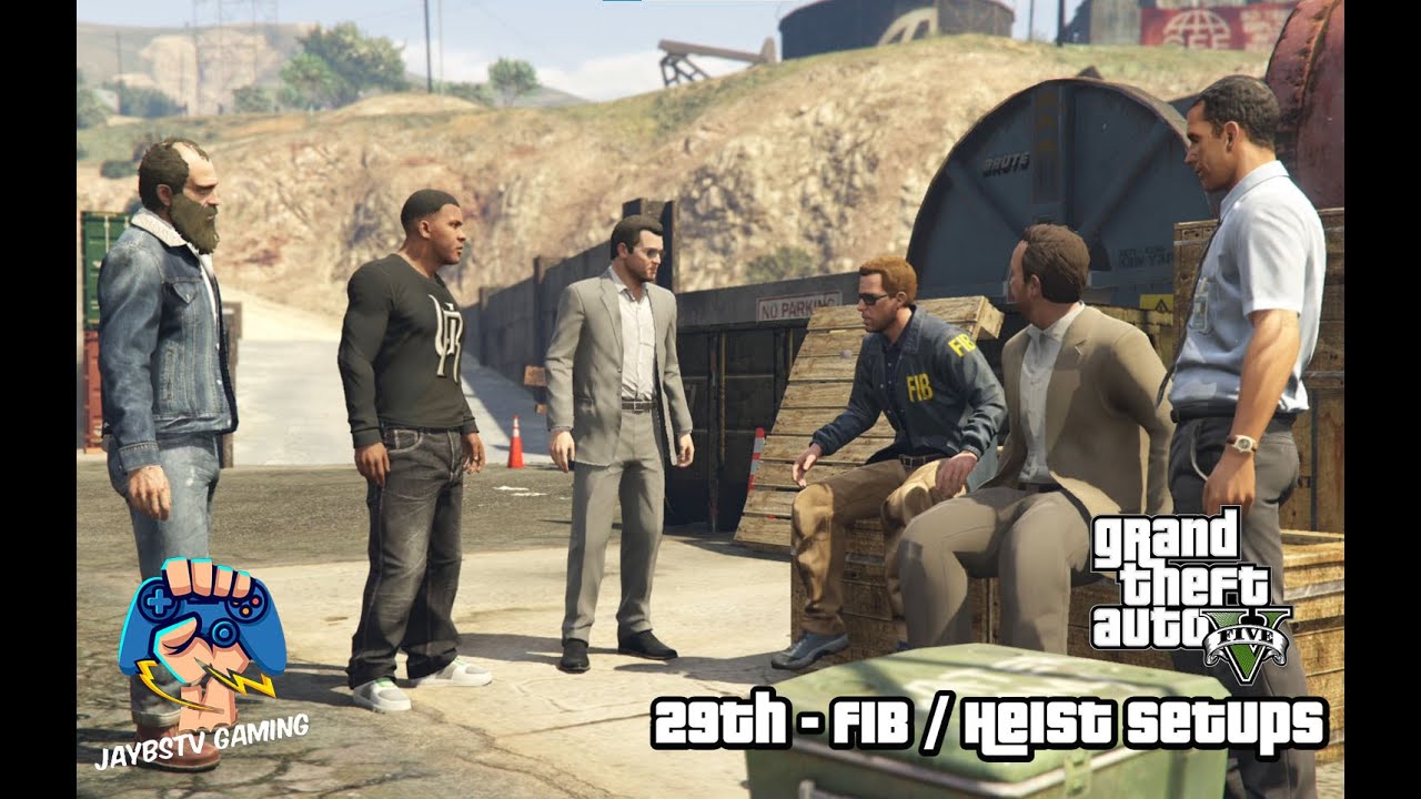 GTA V - 29th Mission - FIB / Heist Setups | NO COMMENTARY