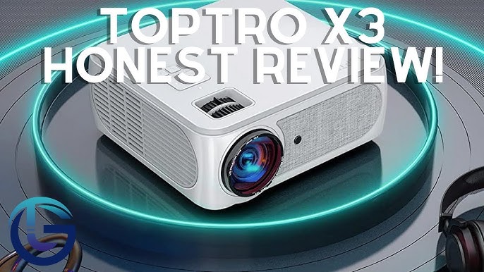 TOPTRO 2023 Upgraded X3 Native 1080P Projector Review – Pros & Cons