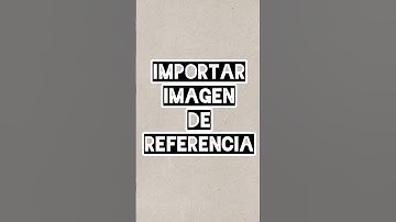 Aprende a poner imágenes de referencia en blender  #blender #blendertutorial #blendercommunity