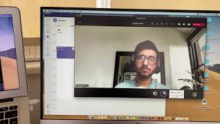Accessing a Teams meeting with a BSL Interpreter (One Device - Two Screens) screenshot 3