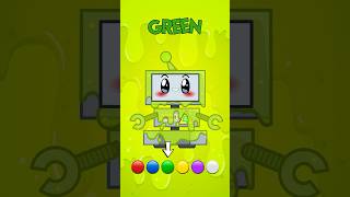 The Colors Song! 🎵🌈 I am Green, Now I'm Yellow! (LankyBox Music Video)