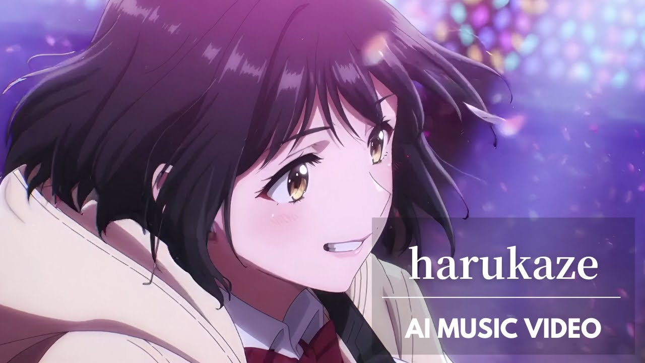 【Sora 2】アニメOP『harukaze』Full Ver. (AI Generated Anime MV)