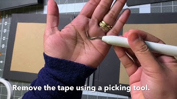 Mini Album Tutorial Part 5( How to attach the signature to the binding)