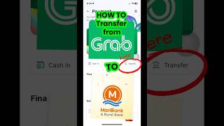 How to transfer funds from grab app to maribank?? #maribank #grab #finacialliteracy