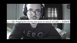 Calculus I Tutorial #27: Simple Optimization Problems