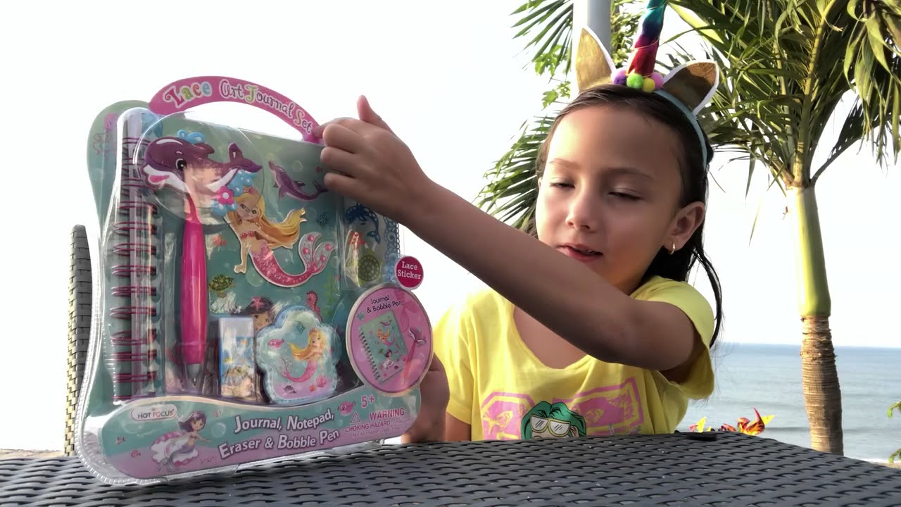 Openning The Lace Art Journal Set YouTube