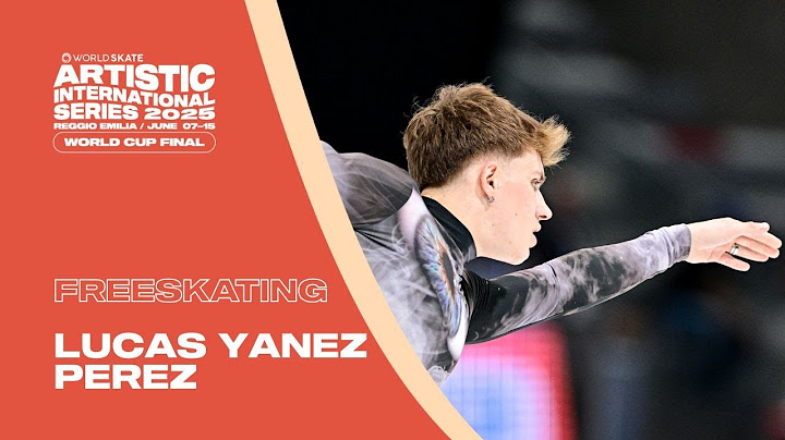 AIS World Cup Final Reggio Emilia 2025 - Lucas Yañez Perez - Freeskating