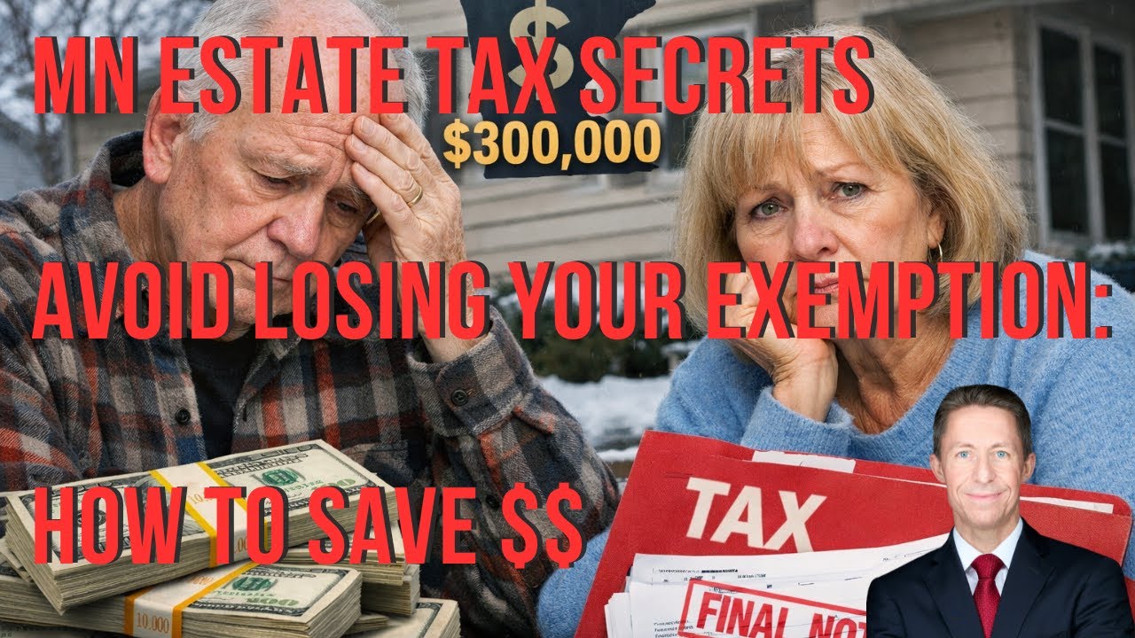 Minnesota Estate Tax Secrets: Avoid Losing $3M Exemption - YouTube