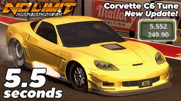 5,5 seconden Corvette C6 Tune - Nieuwe update! Versie 2.4.92 | No Limit Drag Racing 2.0