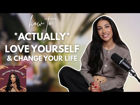 HOW TO *ACTUALLY* LOVE YOURSELF - doing inner work, self respect & boundaries
