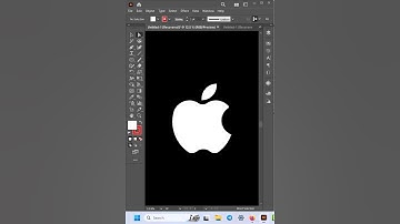 How to Draw Apple Logo #logodesign #shorts