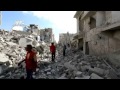 الدمار الكبير في حلب حي