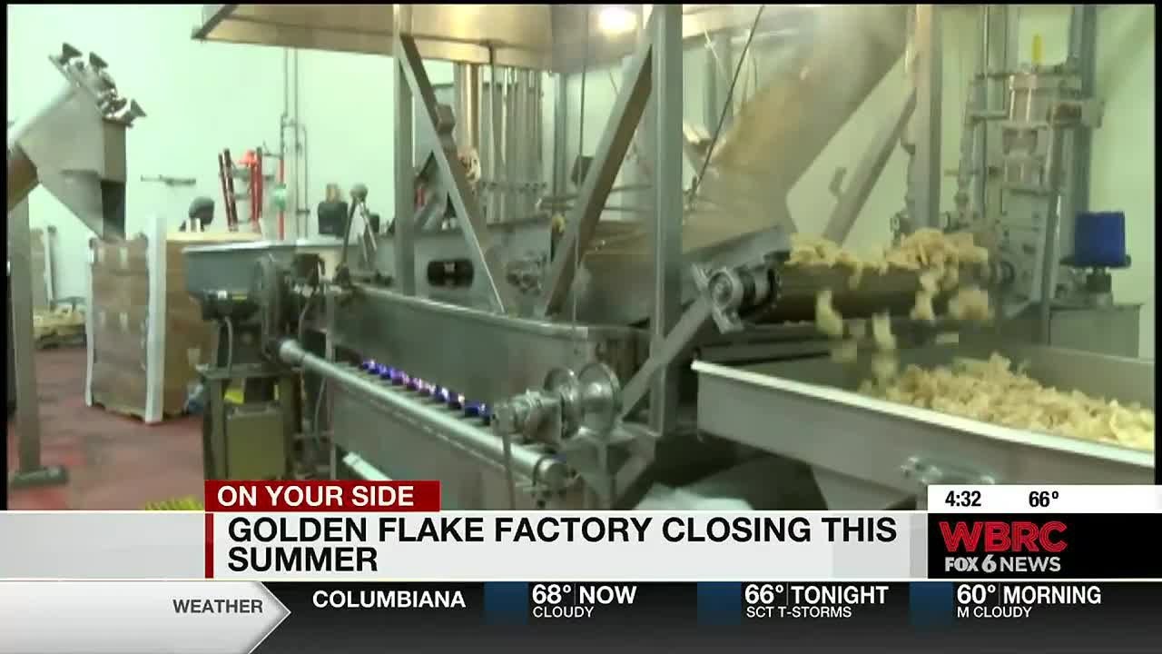 Golden Flake factory in Birmingham closing this summer