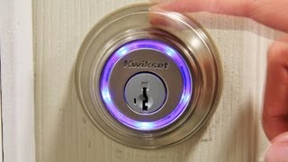 Take a look at the new Kwikset Kevo Bluetooth Door Lock