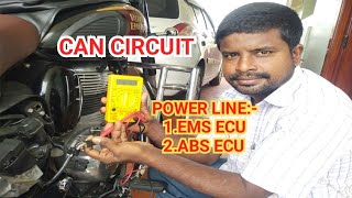 Data Link Connector, EMS ECU & ABS ECU Power Line RE REBORN CLASSIC 350 In Tamil | CAN CIRCUIT