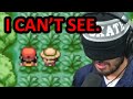 Attempting to Play Pokemon BLINDFOLDED