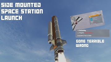 Space station launch, Gone terribly wrong. . . || Kerbal Space Program JNSQ + Kerbalism