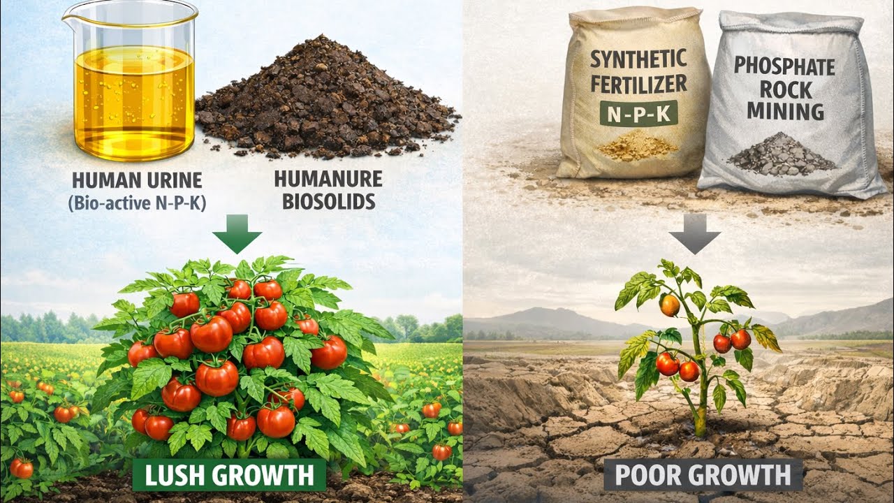 Urin & Humanure Lebih Ampuh dari Pupuk Kimia? Ini Buktinya!