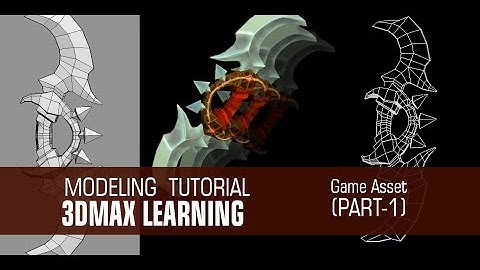 Gaming Asset Modeling In 3dMax with Poly Modeling (Part-1)