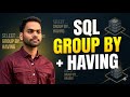 SQL GROUP BY vs HAVING | Aggregate Functions Explained