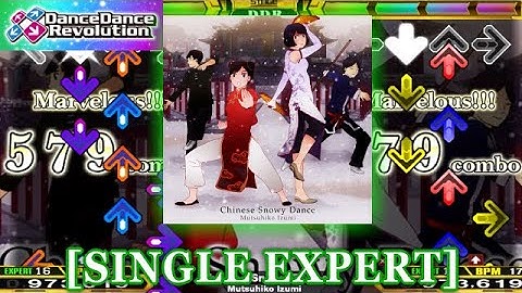 【DDR 2013】 Chinese Snowy Dance [SINGLE EXPERT] 譜面確認＋クラップ