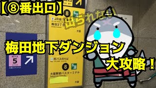【８番出口】梅田の地下を探索すると聞いて！【ダンジョン探索】