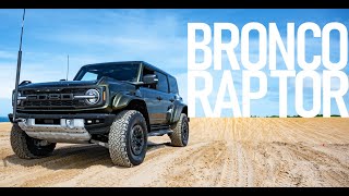 2025 Bronco Raptor Review - Silver Lake Sand Dunes
