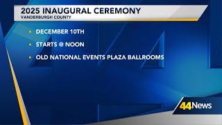 2025 Inaugural Ceremony scheduled in Vanderburgh County