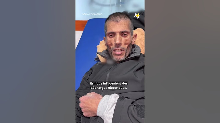 Un ex-prisonnier palestinien raconte son calvaire