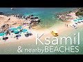 Top albanian paradise beaches in the south ksamil pasqyra krorza and sarand town 4k