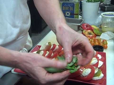 Comment faire salade Caprese